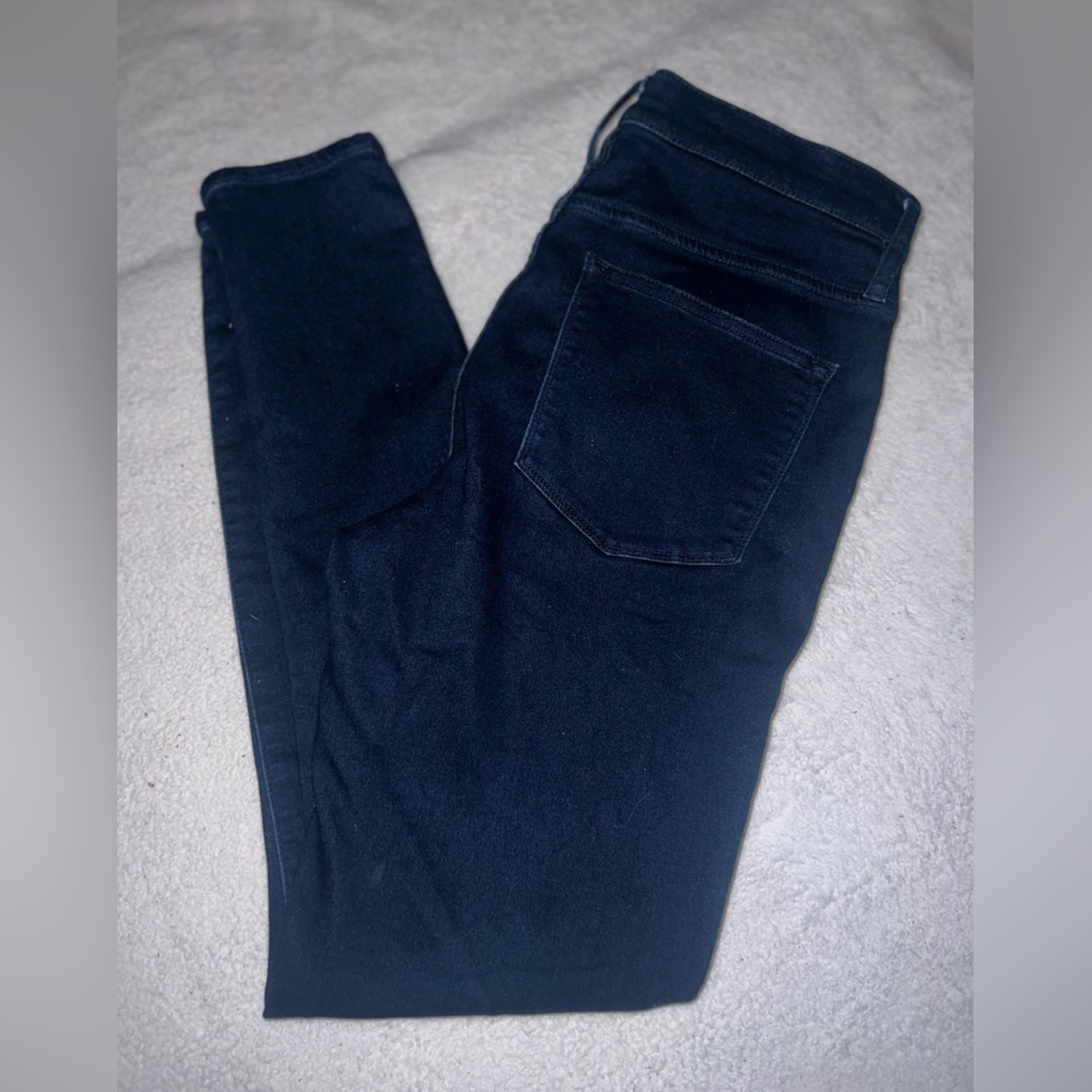 J Crew Women's Tall Skinny Leg Jeans | Dark Denim | - Picture 5 of 11